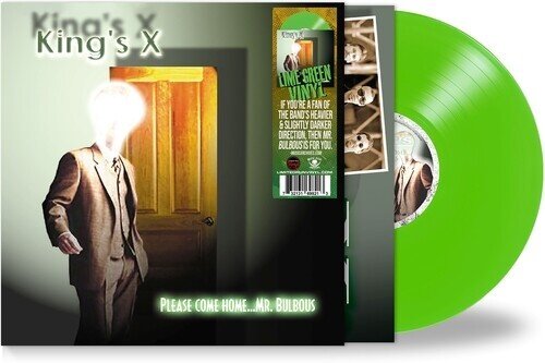 King's X - Please Come Home... Mr. Bulbous 2025 Reissue, Brutal Planet, Green Vinyl, LP