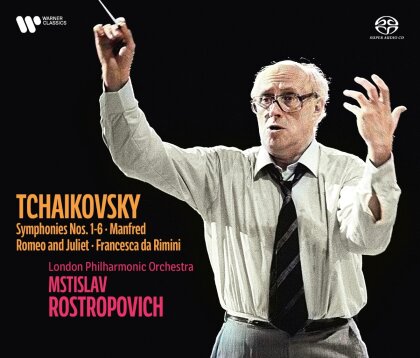 Mstislav Rostropovich, London Symphony Orchestra & Peter Ilyich Tchaikovsky - Sinfonien 1-6 (205 reissu, Remastered, 6 SACDs)