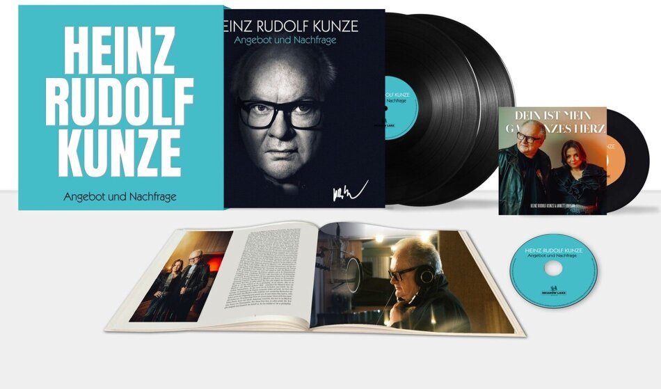 Heinz Rudolf Kunze - Angebot und Nachfrage Deluxe Fan Box, Édition Limitée, 2 LP + CD + 7" Single