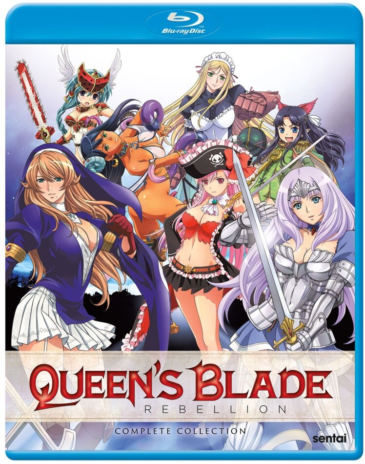 Queen's Blade Rebellion - Complete Collection 2 Blu-rays