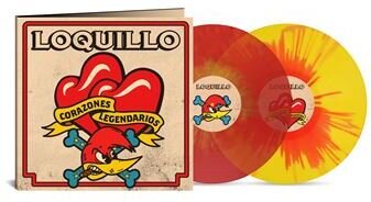 Loquillo - Corazones Legendarios Yellow Red Vinyl, 2 LPs