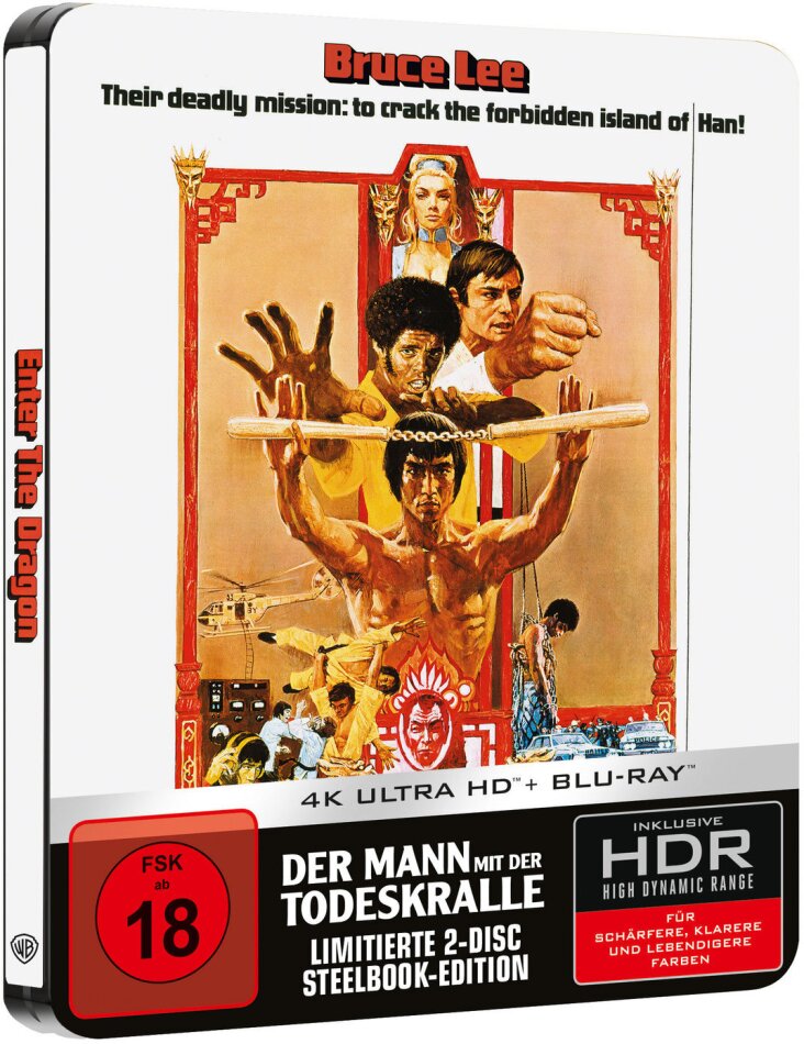 Der Mann mit der Todeskralle (1973) Limited Edition, Steelbook, 4K Ultra HD + Blu-ray