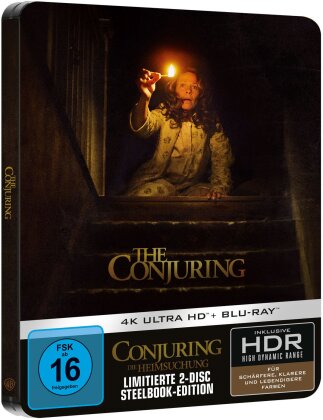 Conjuring - Die Heimsuchung - The Conjuring (2013) (Limited Edition, Steelbook, 4K Ultra HD + Blu-ray)