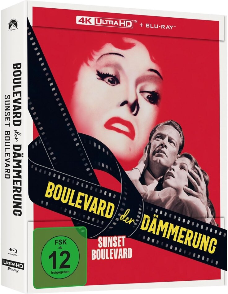 Boulevard der Dämmerung (1950) b/w, Limited Collector's Edition, 4K Ultra HD + Blu-ray