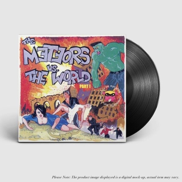 The Meteors - The Meteors Vs. The World Part I LP