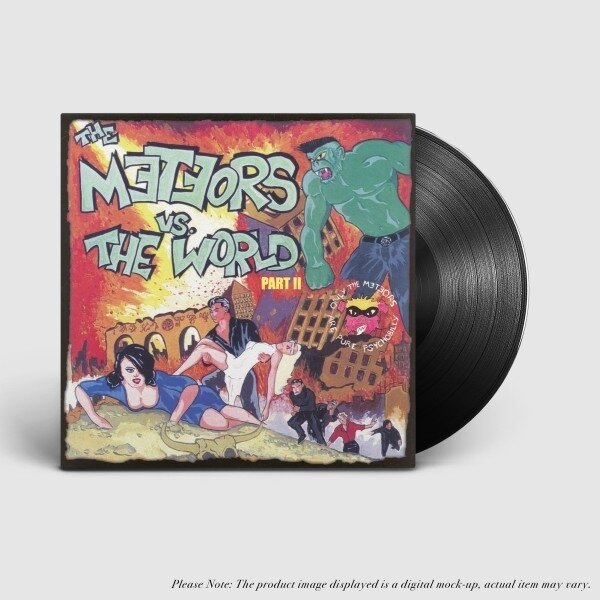 The Meteors - The Meteors Vs. The World Part II LP