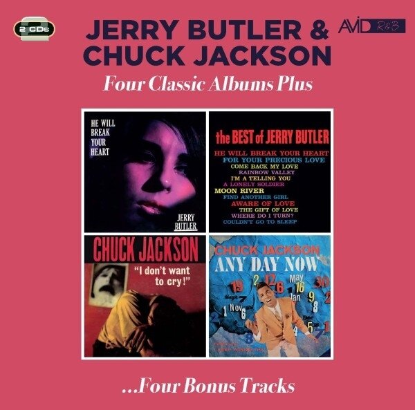 Jerry Butler & Chuck Jackson - Four Classic Albums Bonustracks, 2 CD