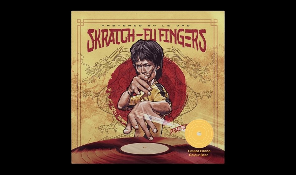 DJ T-Kut - Skratch Fu-Fingers Practice 2025 Reissue, Beer Coloured Vinyl, LP