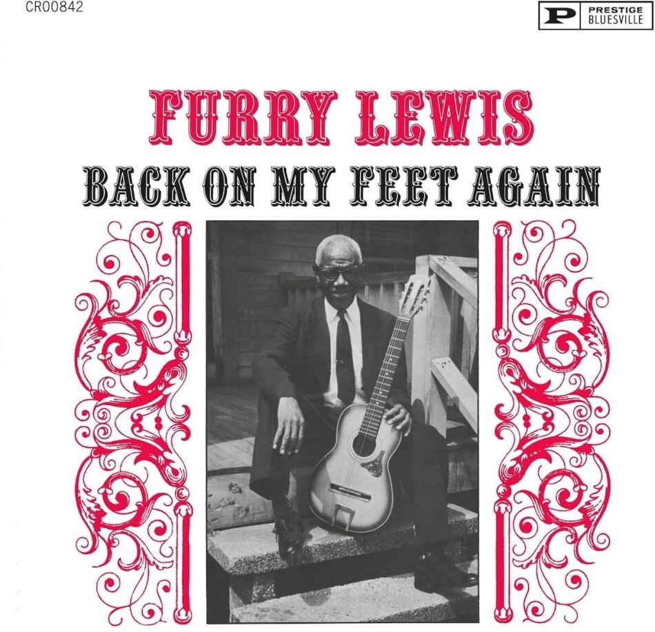 Furry Lewis - Back On My Feet Again 2025 Reissue, Bluesville Acoustic, LP