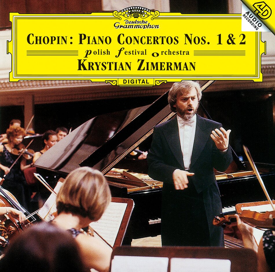 Krystian Zimerman & Frédéric Chopin (1810-1849) - Piano Concertos Nos.1 & 2 Japan Edition, 2025 Reissue, 2 CDs