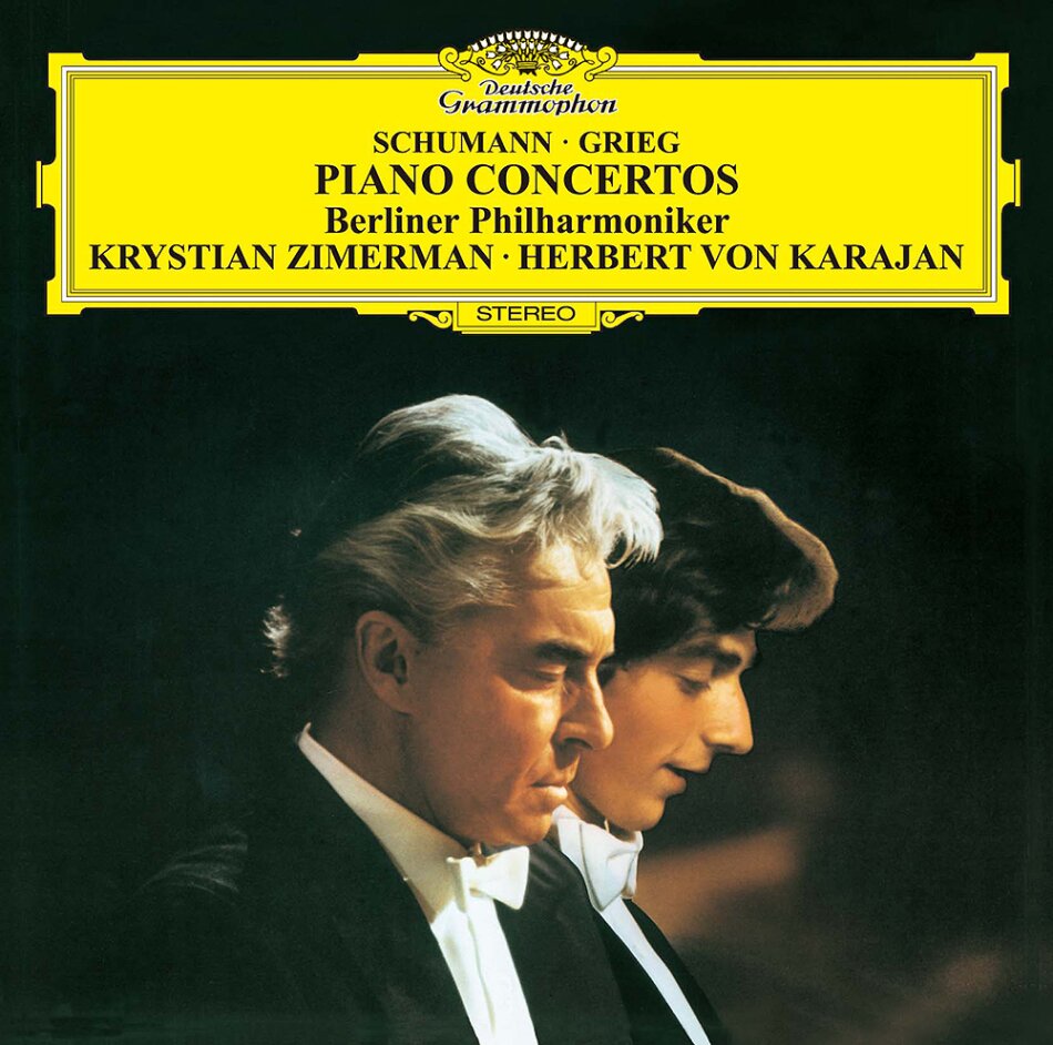 Robert Schumann (1810-1856), Edvard Grieg (1843-1907), Herbert von Karajan, Krystian Zimerman & Berliner Philharmoniker - Piano Concertos Japan Edition, 2025 Reissue