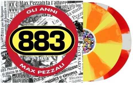 883 - Gli Anni 2025 Reissue, Colored, 2 LPs