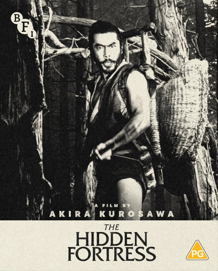 The Hidden Fortress (1958) b/w, Restored