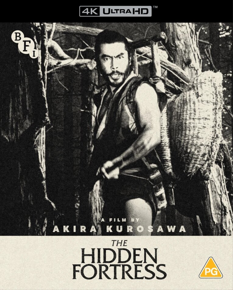 The Hidden Fortress (1958) b/w, Restored
