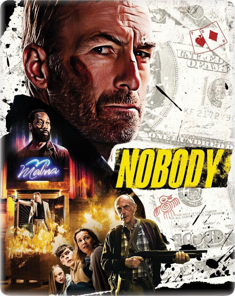 Nobody (2021) Limited Edition, Steelbook, 4K Ultra HD + Blu-ray
