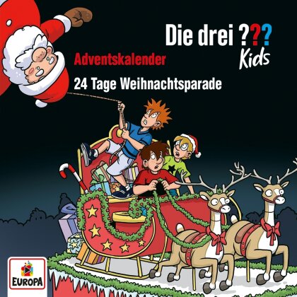 Die Drei ??? Kids - Adventskalender - 24 Tage Weihnachtsparade (3 CDs)