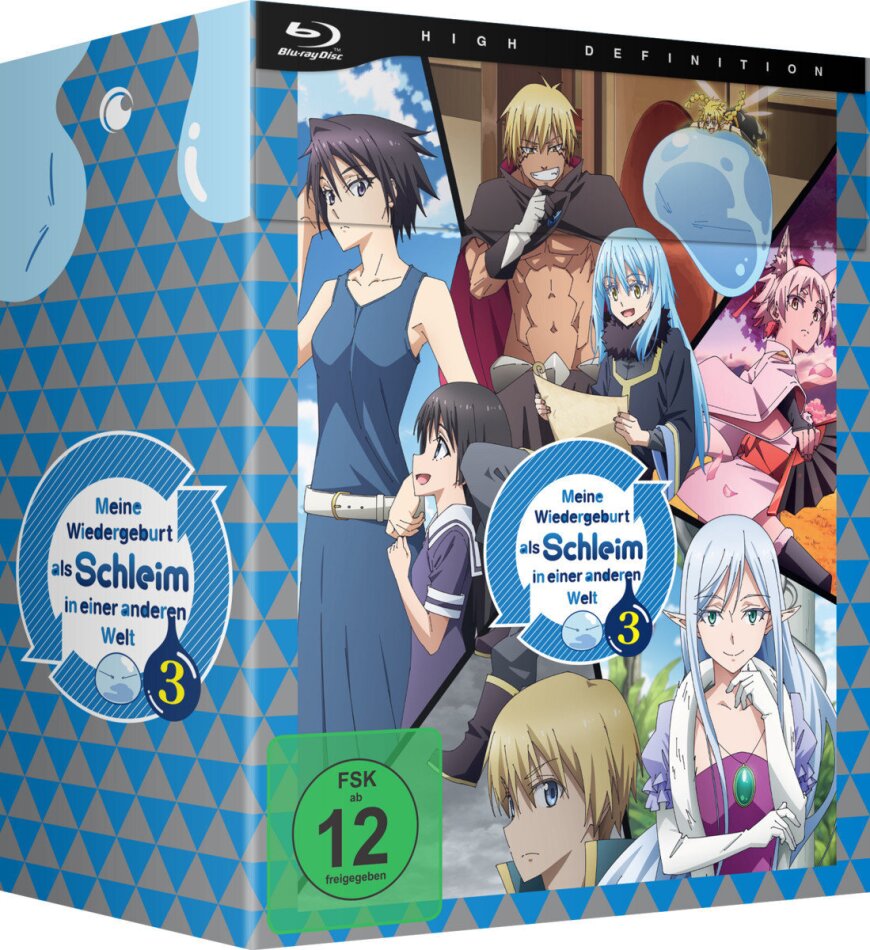 Meine Wiedergeburt als Schleim in einer anderen Welt 3 - Staffel 3 - Vol. 1 + Sammelschuber, Limited Edition