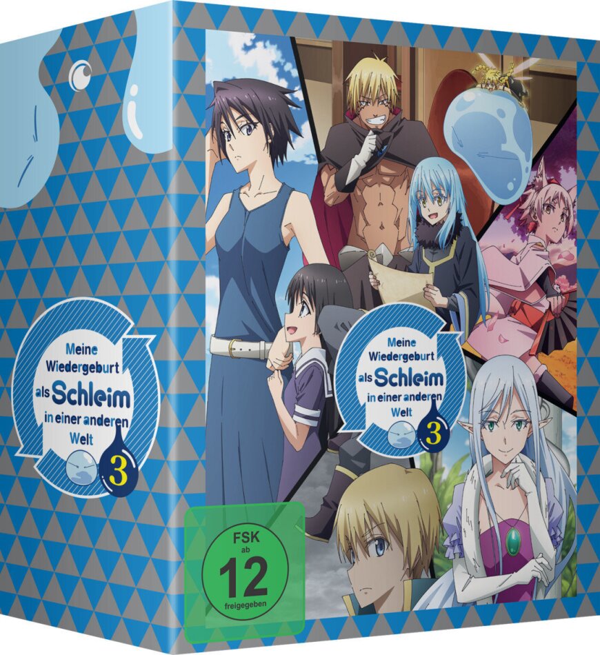 Meine Wiedergeburt als Schleim in einer anderen Welt 3 - Staffel 3 - Vol. 1 + Sammelschuber, Limited Edition
