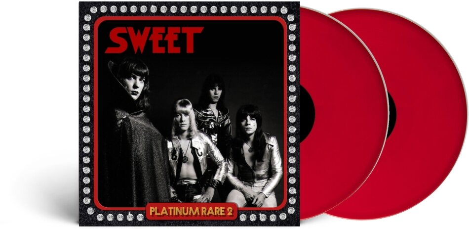 Sweet - Platinum Rare 2 2025 Reissue, Metalville, Red Vinyl, 2 LPs