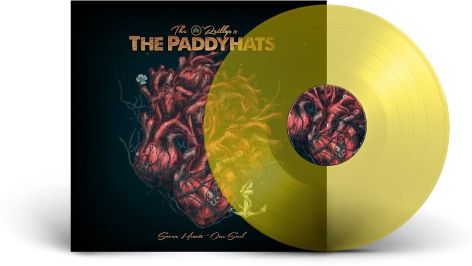 The O'Reilly & The Paddyhats - Seven Hearts – One Soul 2025 Reissue, Metalville, Limited Edition, Transparent Yellow Vinyl, LP