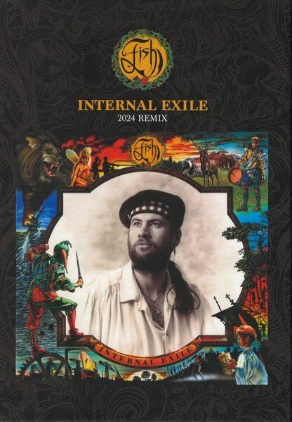 Fish (Marillion) - Internal Exile 2024 Reissue, 2024 Remix, Chocolate Frog, 4 CDs + Blu-ray