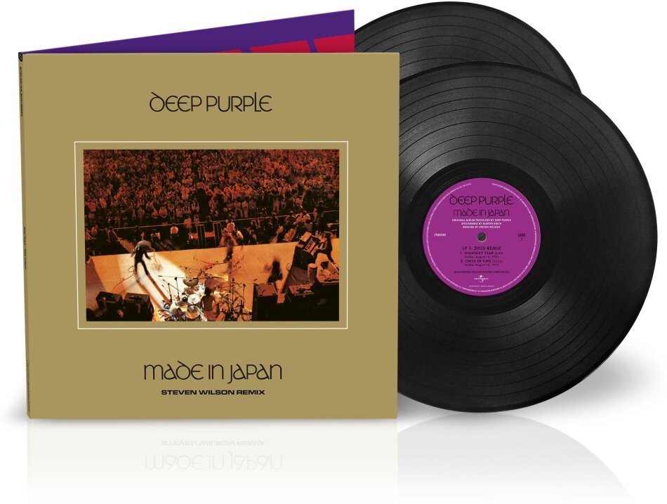 Deep Purple - Made In Japan 2025 Reissue, Steven Wilson Mix, 2 LPs