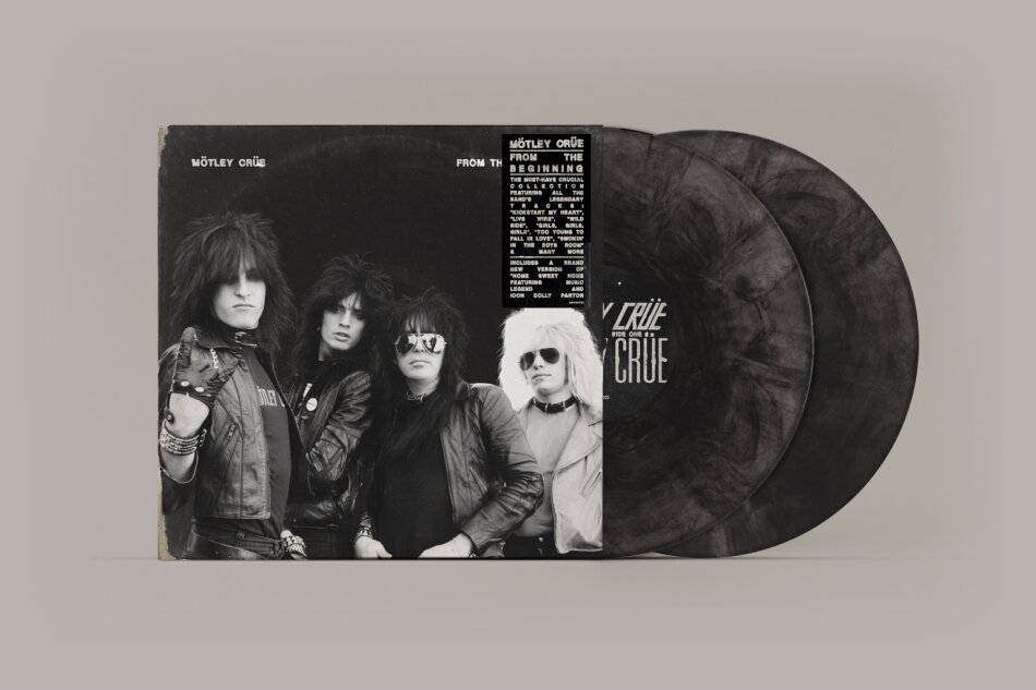 Mötley Crüe - From The Beginning Specialist Edition, Limited Edition, Black Marbled Vinyl, 2 LPs
