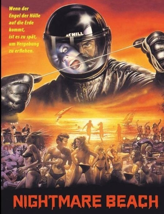 Nightmare Beach (1989) Wattiert, Deluxe Edition, Limited Edition, Mediabook, Blu-ray + DVD