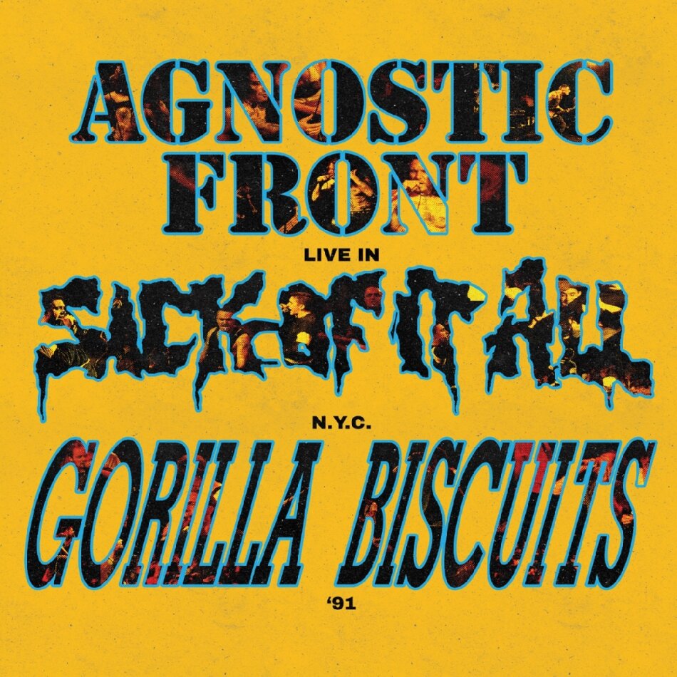 Gorilla Biscuits, Sick Of It All & Agnostic Front - Live In N.Y.C. '91 LP