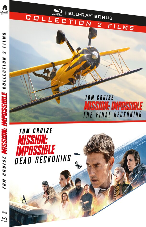 Mission: Impossible 7 & 8 - Dead Reckoning: Partie 1 & The Final Reckoning: Partie 2 - Collection 2 Films 2 4K Ultra HDs + 2 Blu-ray