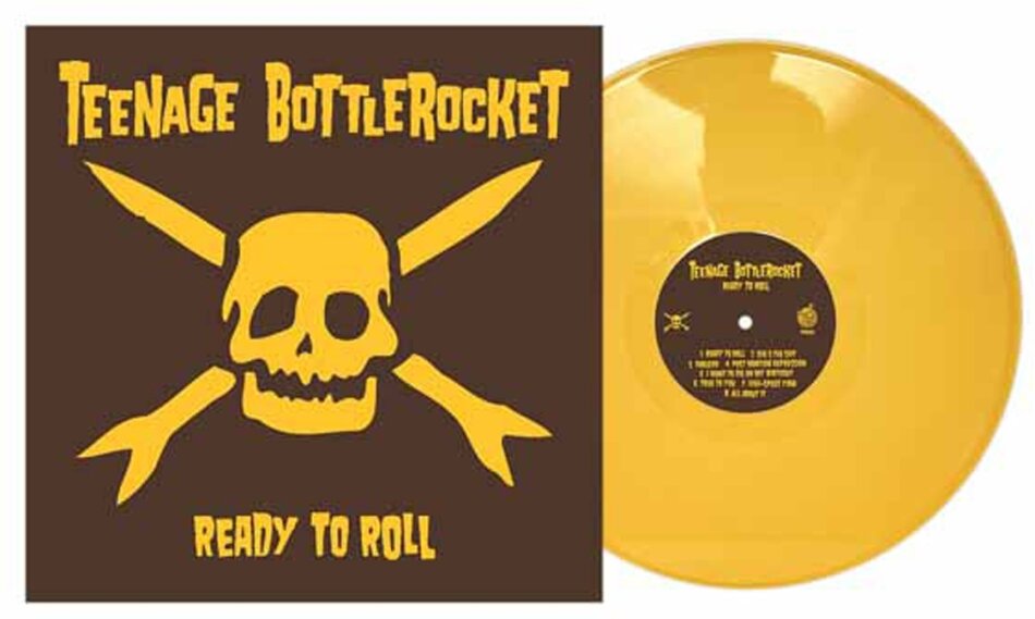 Teenage Bottlerocket - Ready To Roll Mustard Yellow Vinyl, LP