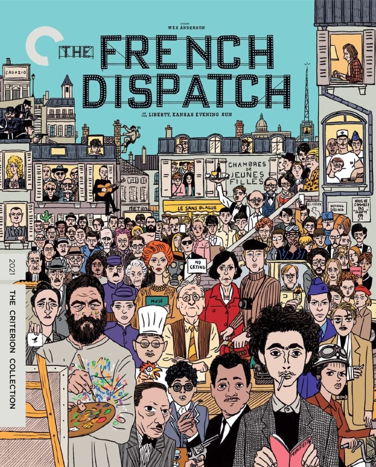 The French Dispatch of the Liberty, Kansas Evening Sun (2021) Criterion Collection, Édition Spéciale, 4K Ultra HD + Blu-ray