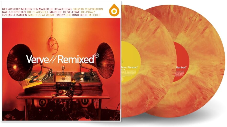 Verve Remixed Orange & Yellow Vinyl, 2 LPs