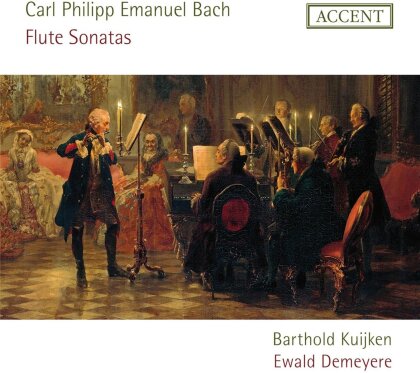 Carl Philipp Emanuel Bach (1714-1788), Barthold Kuijken & Ewald Demeyere - Flute Sonatas (2 CD)