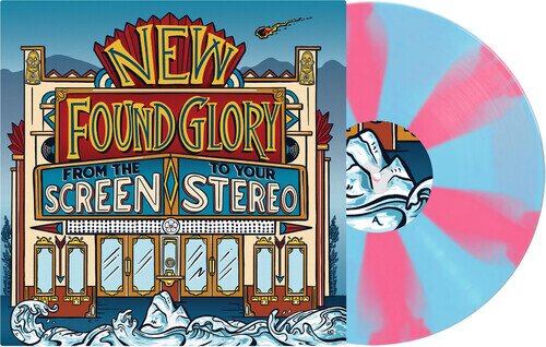 New Found Glory - From The Screen To Your Stereo 1 2025 Reissue, Drive Thru, Blue/Pink Vinyl, LP