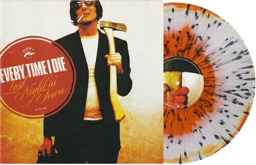 Every Time I Die - Last Night In Town 2025 Reissue, Parting Gift Records, 2 Color Smash w/ Black Splatter Vinyl, LP