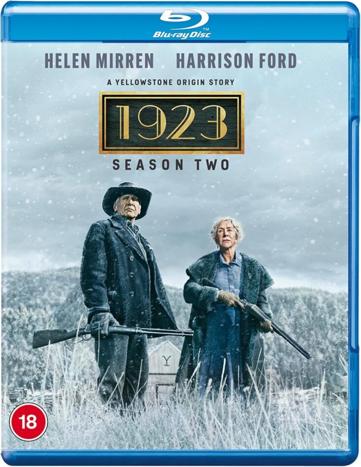 1923 - A Yellowstone Origin Story - Season 2 3 Blu-rays