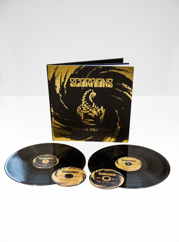 Scorpions - From The First Sting Sparkling Bookpack, 2 LPs + 2 CDs