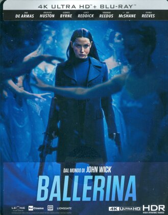 Ballerina: Dal mondo di John Wick (2025) (Cover 2, Edizione Limitata, Steelbook, 4K Ultra HD + Blu-ray)
