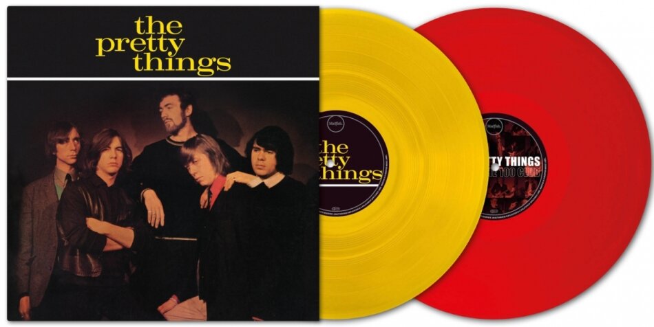 The Pretty Things - --- / Live At The 100 Club 60th Anniversary Edition, Red & Yellow Vinyl, 2 LPs