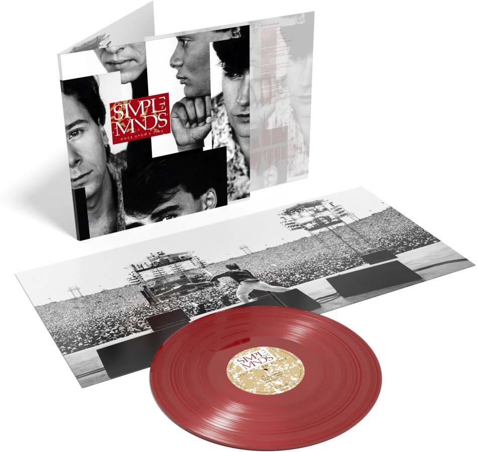 Simple Minds - Once Upon A Time 2025 Reissue, Gatefold, Limited Edition, Ruby Red Vinyl, LP