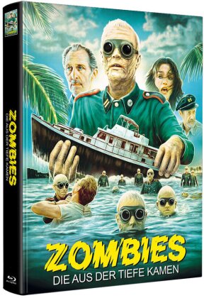 Zombies - Die aus der Tiefe kamen (1977) (Wattiert, Limited Edition, Mediabook, Uncut, 3 Blu-rays)