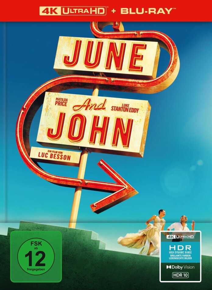 June and John (2025) Limited Edition, Mediabook, 4K Ultra HD + Blu-ray