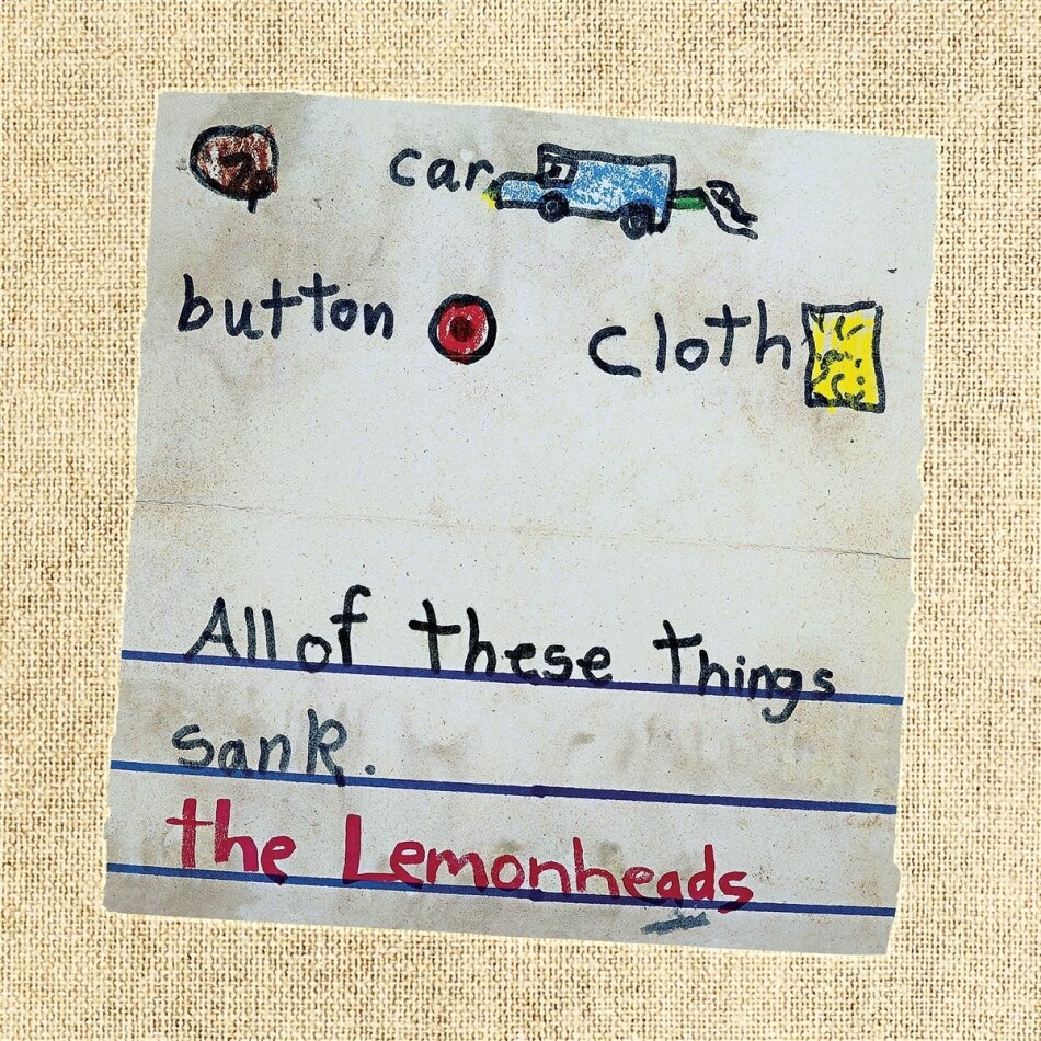 The Lemonheads - Car Button Cloth 2025 Reissue, Expanded, Deluxe Edition, Clothbound Blue Vinyl, 2 LPs