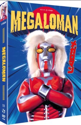 Megaloman - Serie TV (Sci-Fi d'Essai, Limited Collector's Edition, Restaurierte Fassung, 5 DVDs)