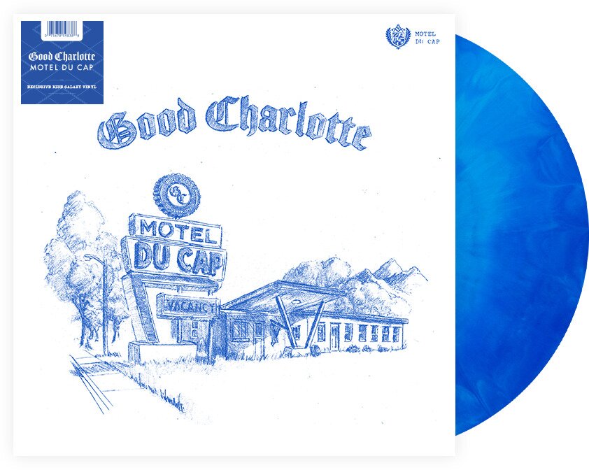 Good Charlotte - Motel Du Cap Indie Exclusive, 140 Gramm, Blue & White Vinyl, LP