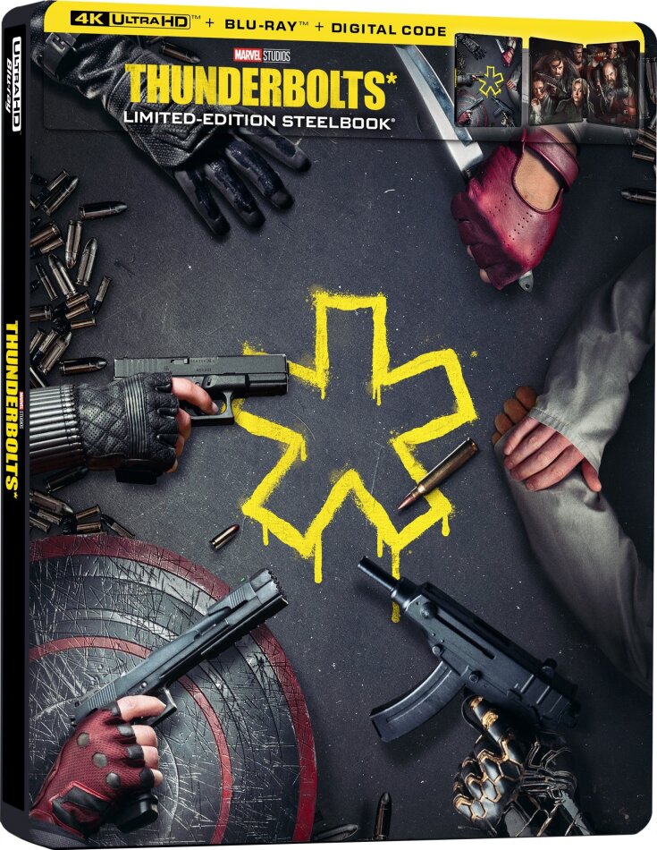 Thunderbolts* - *The New Avengers (2025) Limited Edition, Steelbook, 4K Ultra HD + Blu-ray