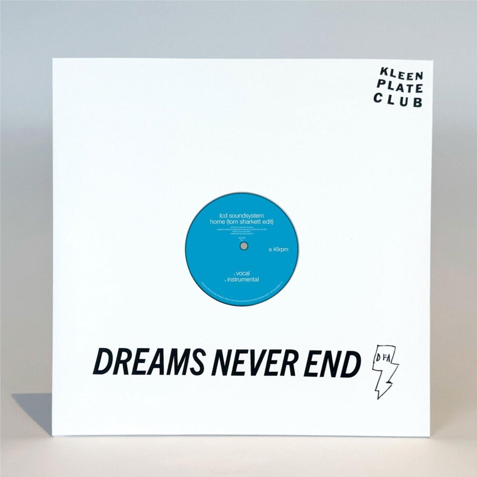 LCD Soundsystem - Home (Tom Sharkett Edit) 12" Maxi