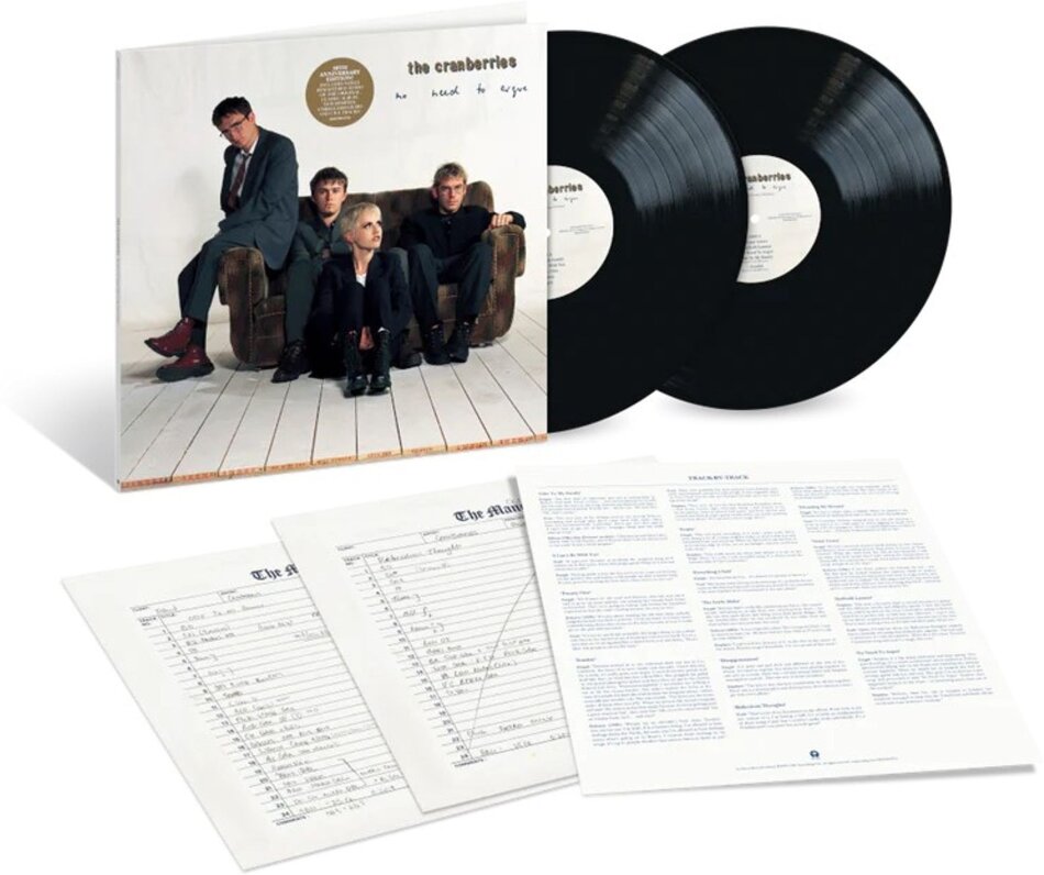 The Cranberries - No Need To Argue 2025 Reissue, Island, 30th Anniversary Edition, Deluxe Edition, 2 LPs