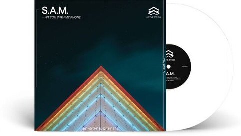 S.A.M. - Hit You With My Phone White Vinyl, 12" Maxi